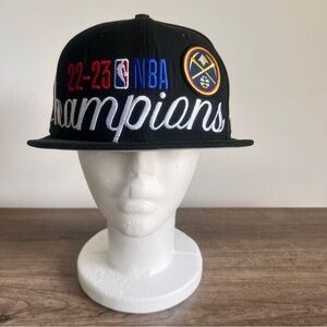 New ERA 9Fifty Denver Nuggets 22 23 NBA World Champ Snapback Hat